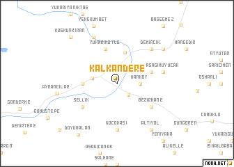 map of Kalkandere