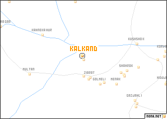 map of Kal Kand