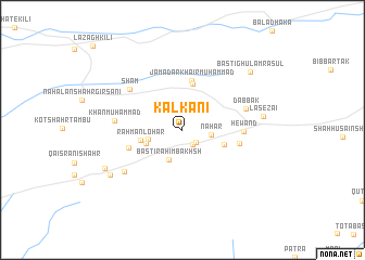 map of Kalkāni