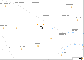 map of Kalkanlı