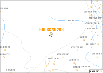 map of Kal Kasūrak