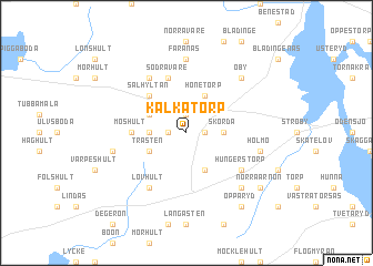 map of Kalkatorp