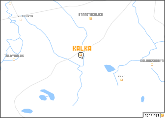 map of Kalka