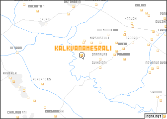 map of Kalkva-Namesrali