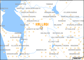 map of Kalladi