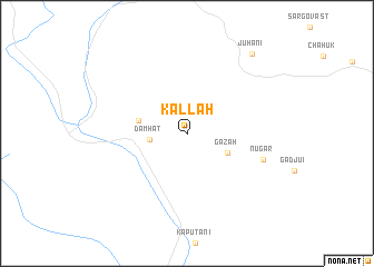 map of Kal Lāh