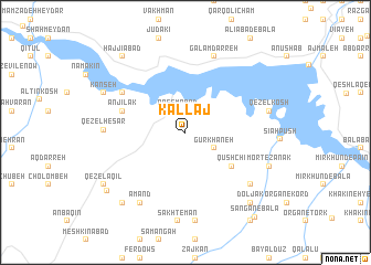 map of Kallaj