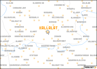 map of Kallalat