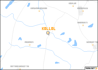 map of Kallal