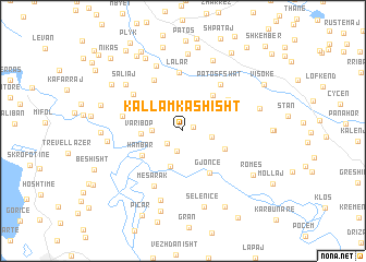 map of (( Kallam-Kashisht ))