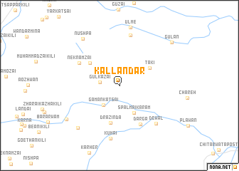 map of Kallandar