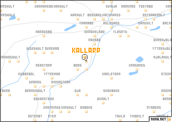 map of Kallarp