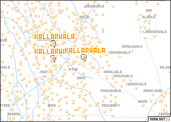 map of Kallarwāla