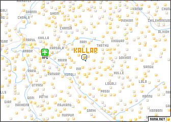 map of Kallar