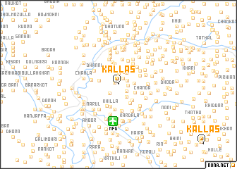 map of Kallas