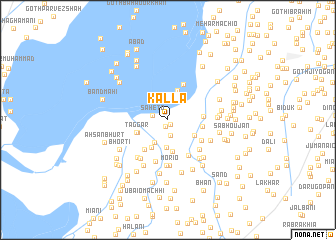 map of Kalla