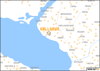 map of Kalldrun