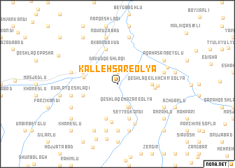 map of Kalleh Sar-e ‘Olyā