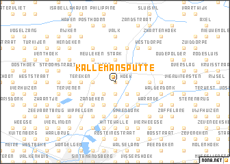 map of Kallemansputte