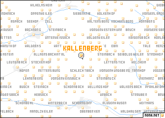 map of Kallenberg