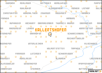 map of Kallertshofen