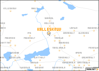 map of Källeskruv