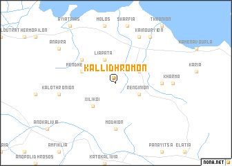 map of Kallídhromon