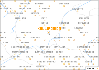 map of Kallifónion