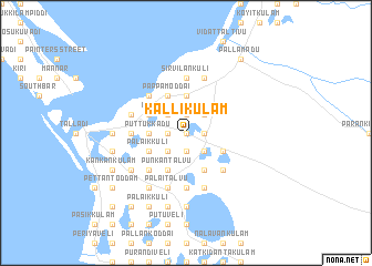 map of Kallikulam