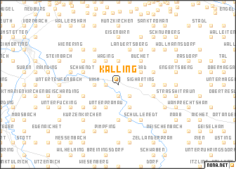 map of Kalling