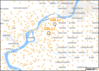 map of Kal-li