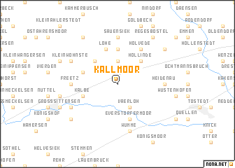 map of Kallmoor