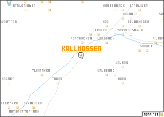map of Källmossen