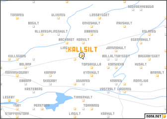 map of Källsilt