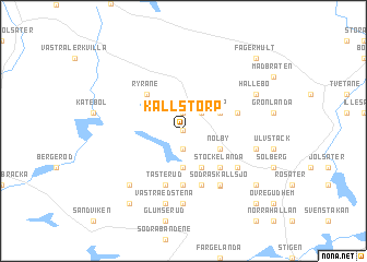 map of Källstorp