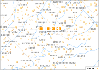 map of Kallu Kalān