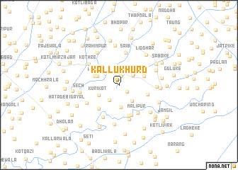 map of Kallu Khurd