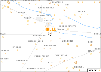 map of Kallu