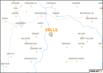 map of Kallu