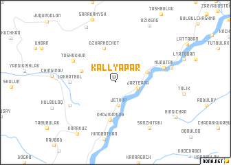 map of Kallyapar