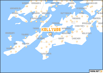 map of Kallyuae