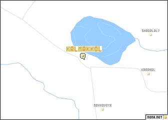 map of Kalmakkolʼ