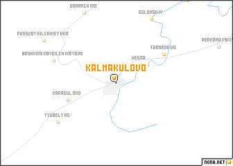 map of Kalmakulovo