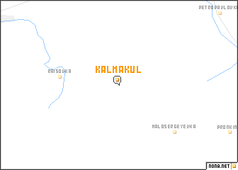 map of Kalma-Kulʼ