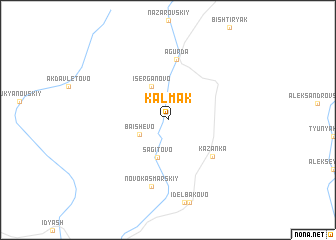 map of Kalmak