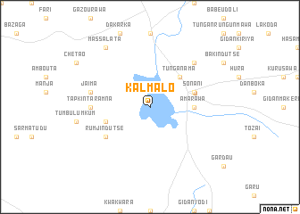 map of Kalmalo