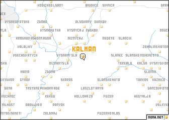 map of Kálmán