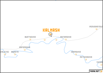 map of Kalmash