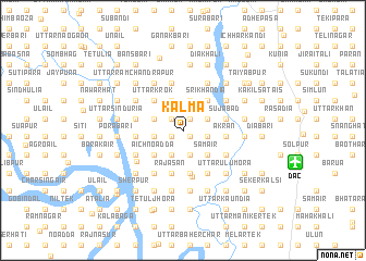map of Kalma