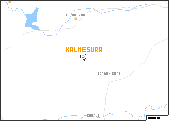 map of Kalmesura